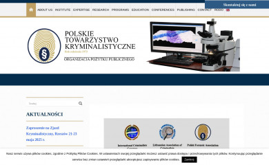 kryminalistyka.pl screenshot