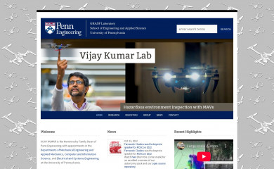 kumarrobotics.org screenshot