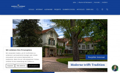 kurpfalz-internat.de screenshot