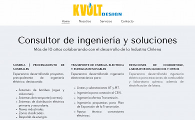 kvoltdesign.cl screenshot