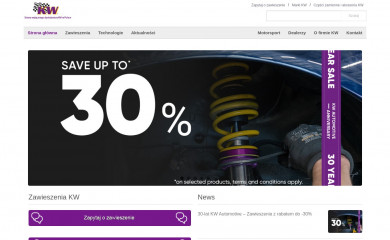 kw-suspensions.pl screenshot