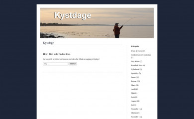 kystdage.dk screenshot
