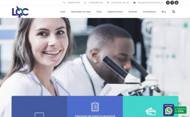 laboquimico.com.co screenshot