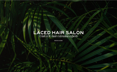 lacedhairsalon.com screenshot
