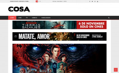 lacosacine.com screenshot