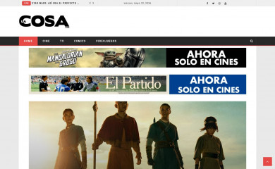 lacosacine.com screenshot