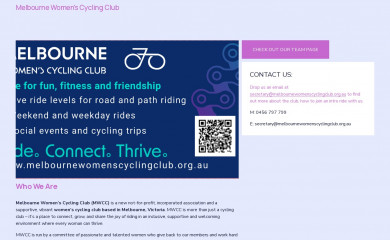 ladiesbackonyourbike.com.au screenshot