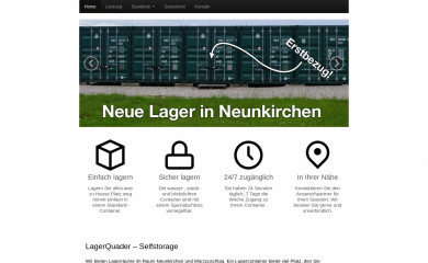lagerquader.at screenshot