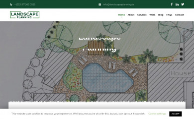landscapeplanning.ie screenshot