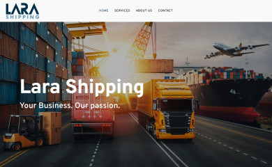 larashipping.dk screenshot