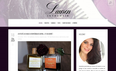laureninthehair.com screenshot