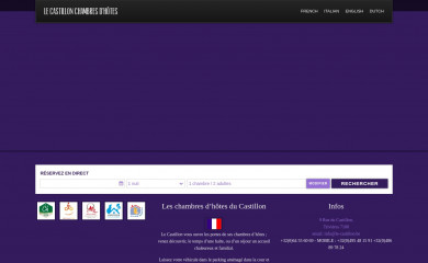 le-castillon.be screenshot