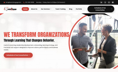 learn2engage.info screenshot