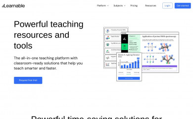 learnable.education screenshot