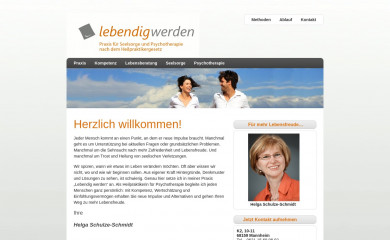 lebendigwerden.de screenshot