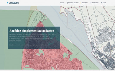 lecadastre.com screenshot