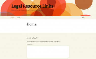 legalresourcelinks.com screenshot