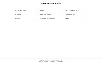 lemar-restaurant.de screenshot