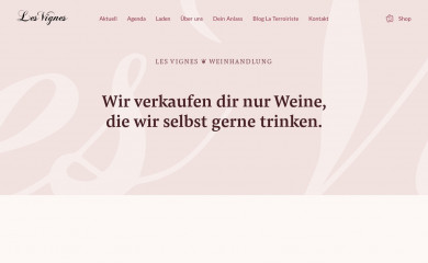 les-vignes.ch screenshot