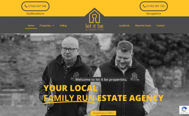 letitbeproperties.com screenshot