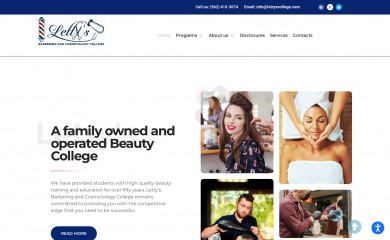 lettyscollege.com screenshot