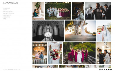 levoyageurphotography.com screenshot