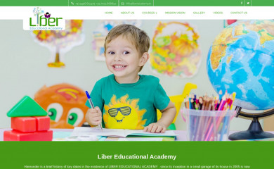 liberacademy.in screenshot
