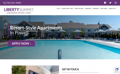 libertysummitapts.com screenshot