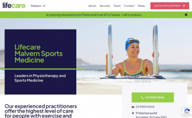 lifecaremalvern.com.au screenshot
