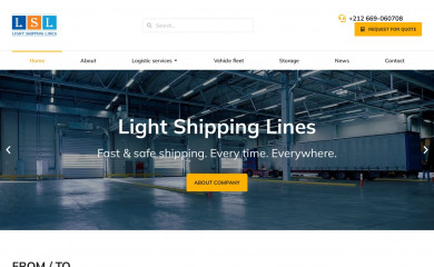 lightshipping.com screenshot