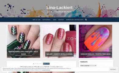 lina-lackiert.de screenshot