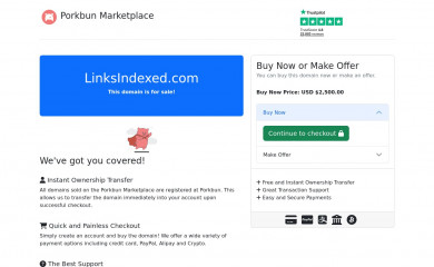 linksindexed.com screenshot
