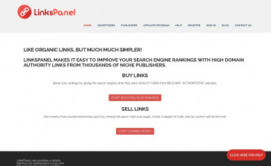 linkspanel.com screenshot