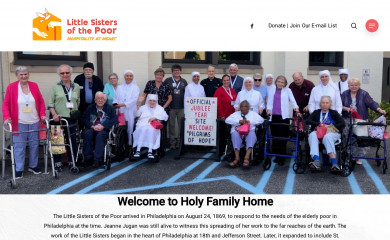 littlesistersofthepoorphiladelphia.org screenshot