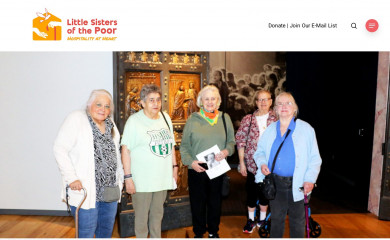 littlesistersofthepoorwashingtondc.org screenshot
