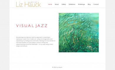 lizhauck.co.uk screenshot