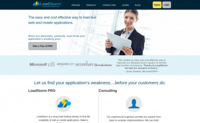 loadstorm.com screenshot