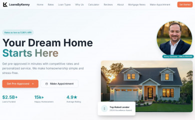 loansbykenny.com screenshot