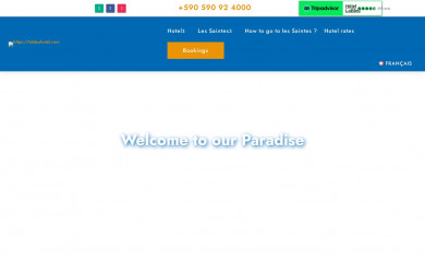 lobleuhotel.com screenshot