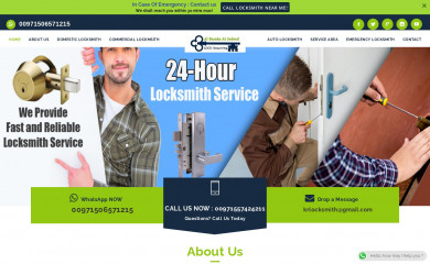 locksmith.ae screenshot