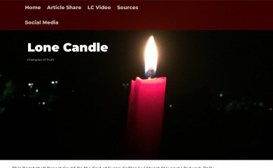 lonecandle.com screenshot