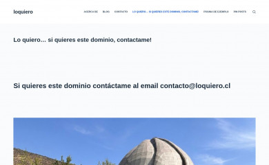 loquiero.cl screenshot