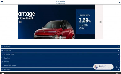 lougheedhyundai.com screenshot