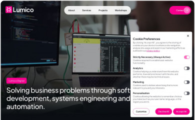 lumico.io screenshot