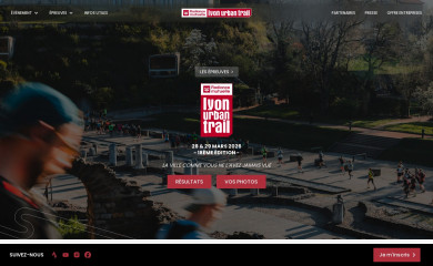 lyonurbantrail.com screenshot