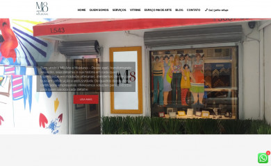 m8molduras.com.br screenshot