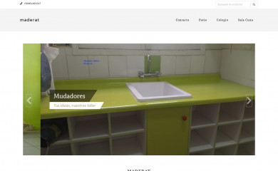 maderat.cl screenshot