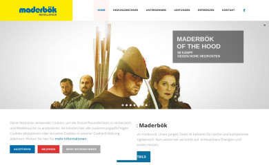 maderboek.at screenshot