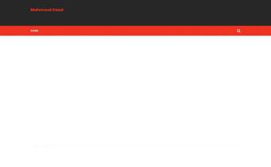 mahmoudsaad.com screenshot