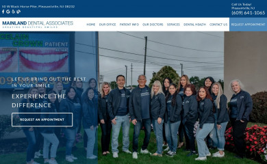 mainlanddental.com screenshot